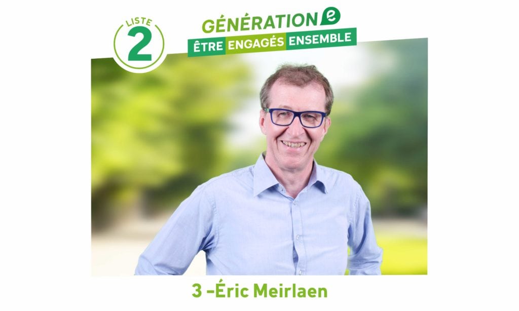 Nos candidats se présentent : Eric Meirlaen